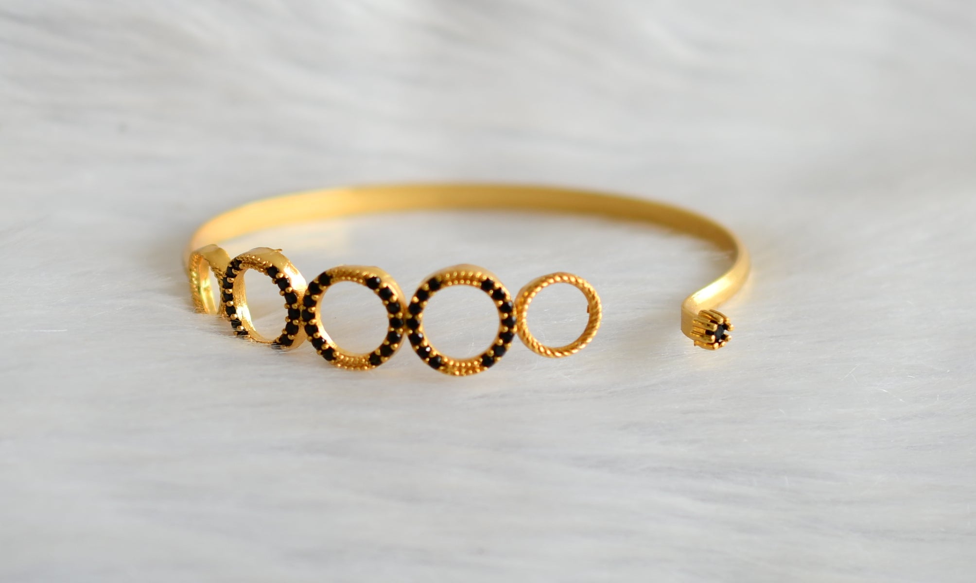 18k Gold Layered Round Multi-Color Cubic Zirconia Bracelet, Colorful C –  Bella Joias Miami