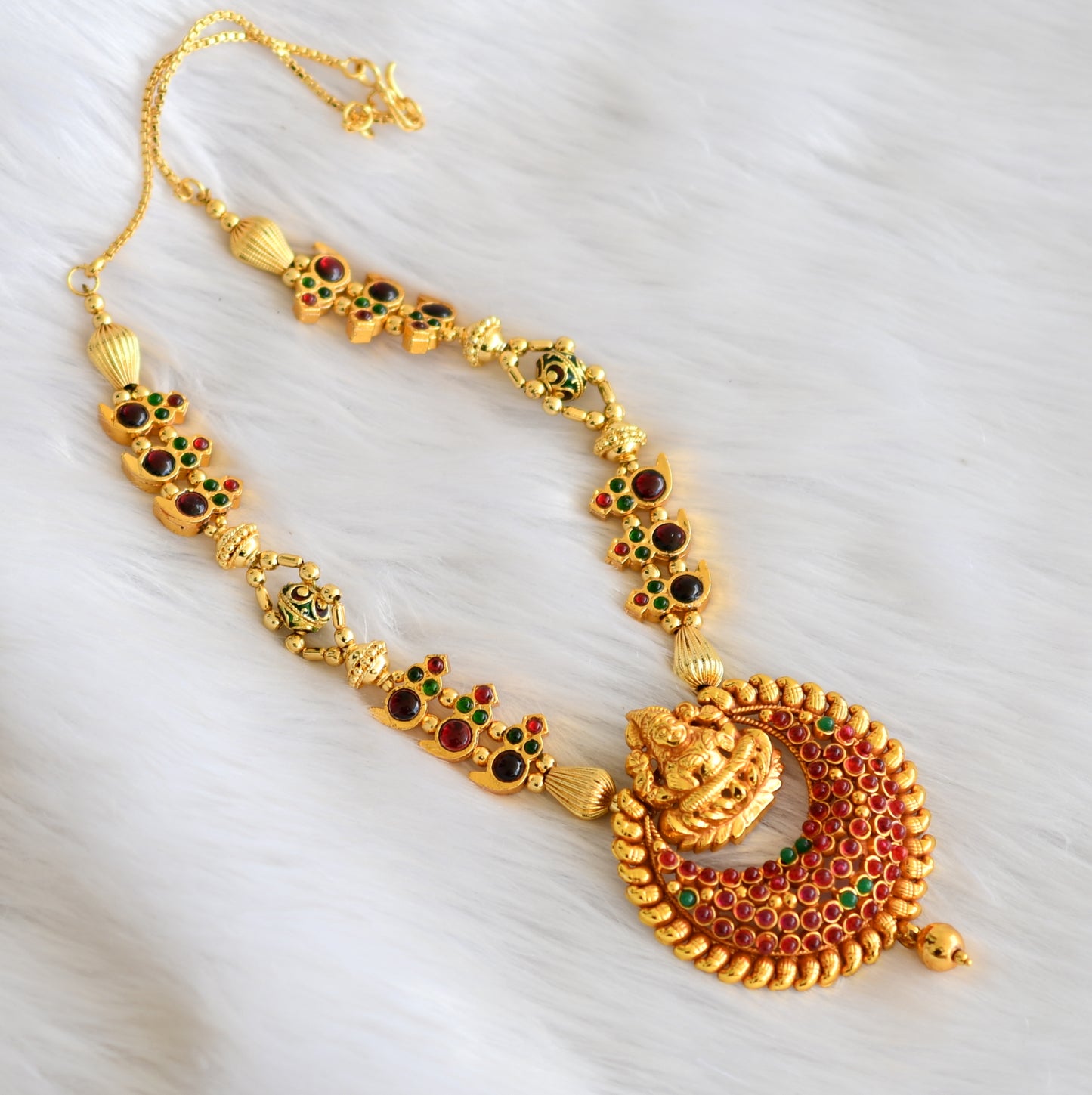 Gold tone Kemp Lakshmi Mango Necklace -dj02916