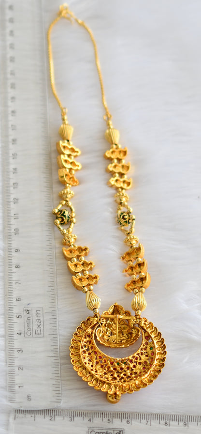 Gold tone Kemp Lakshmi Mango Necklace -dj02916