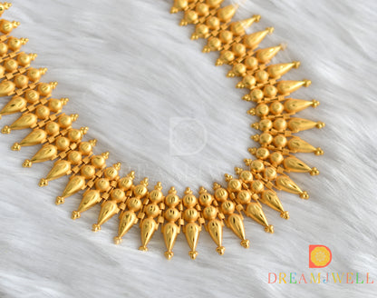 Gold look alike kerala style haar dj-35545