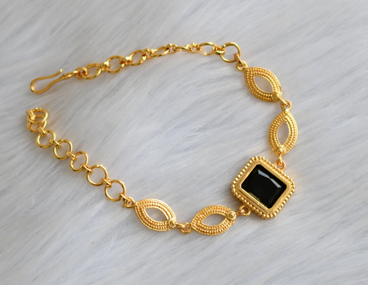 Semi-Precious, Gold-Plated Gemstone Bracelet | Arabella Concepts