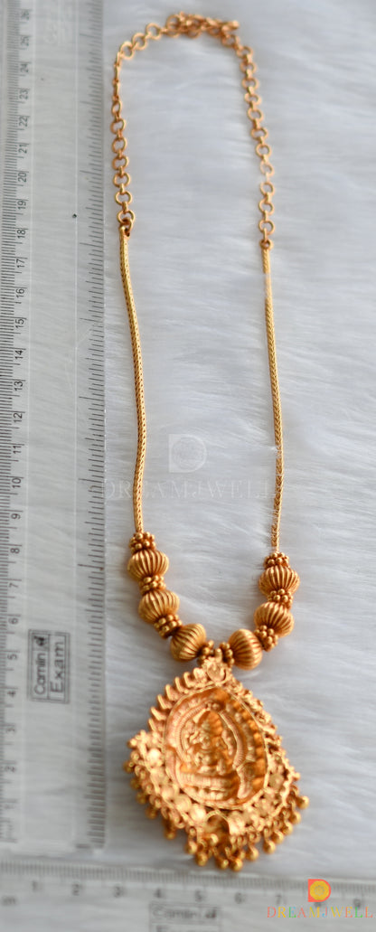 Gheru finish kemp Lakshmi necklace dj-03290