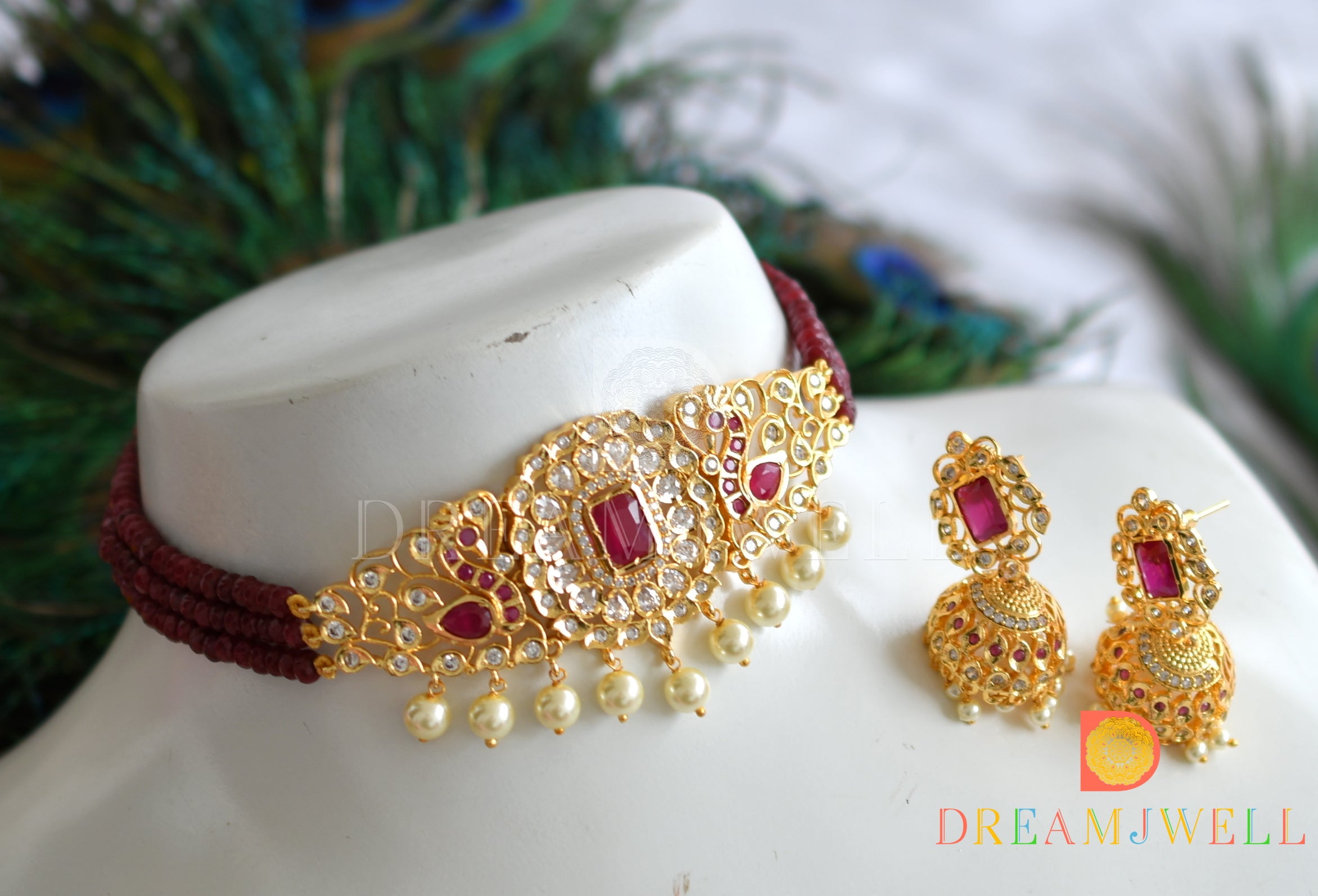 Cz choker deals necklace