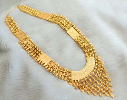 Gold tone kerala style haar dj-36840