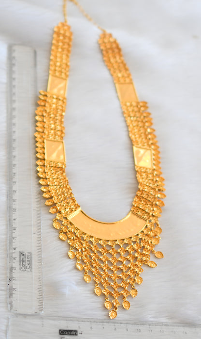 Gold tone kerala style haar dj-36840