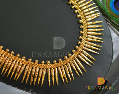 Gold tone mulla mottu Kerala style haar dj-38270