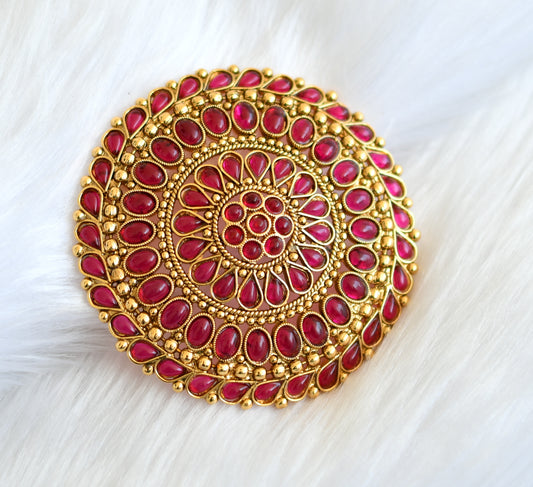 Antique kemp round round hair Jewel(Rakodi) dj-39123