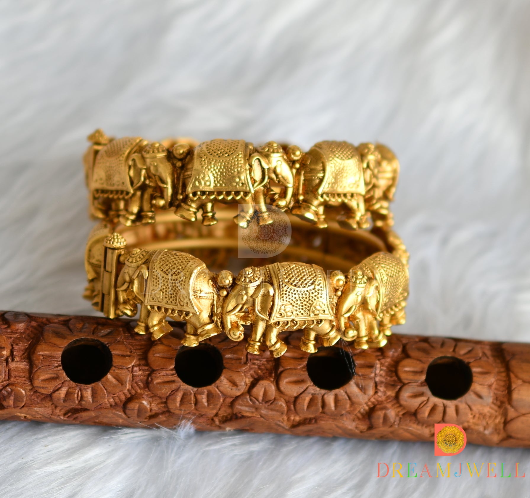 Elephant hair bracelet gold on sale grt