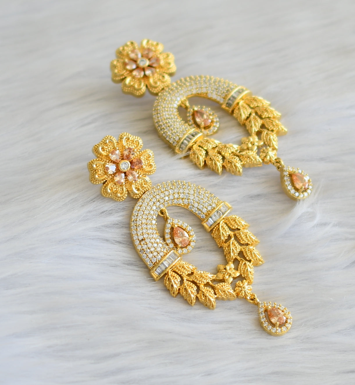 Discover 126+ earrings for yellow kurti best