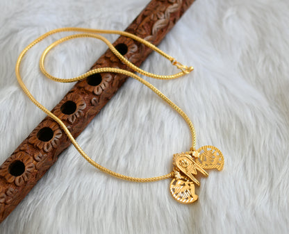 Gold tone mango Lakshmi mangalyam dj-39172