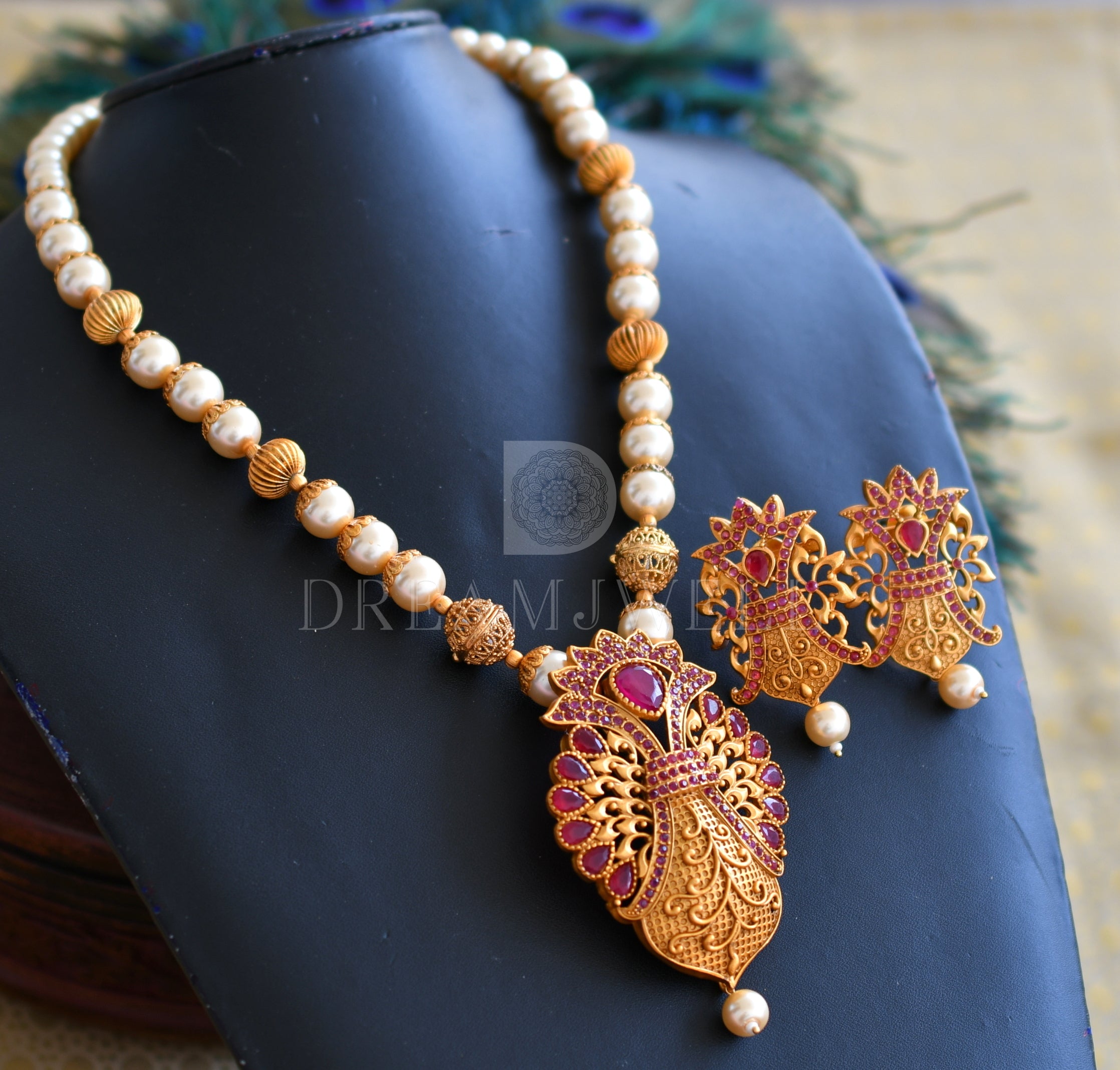 Extra Long Vintage Inspired Pearl Necklace - Mainestone Jewelry -  Farmington, Maine
