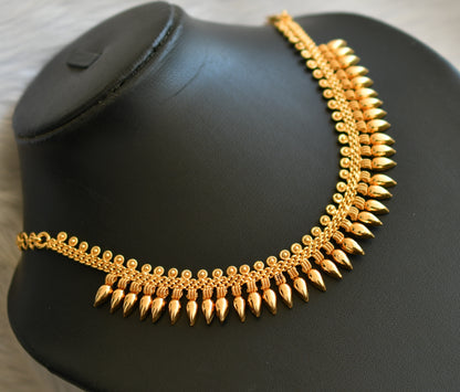 Gold tone Kerala style necklace dj-40784