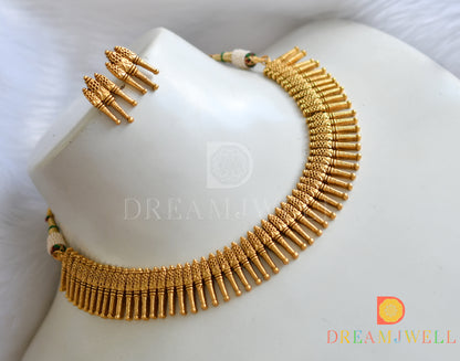 Matte Finish Kerala style Necklace Set DJ21679