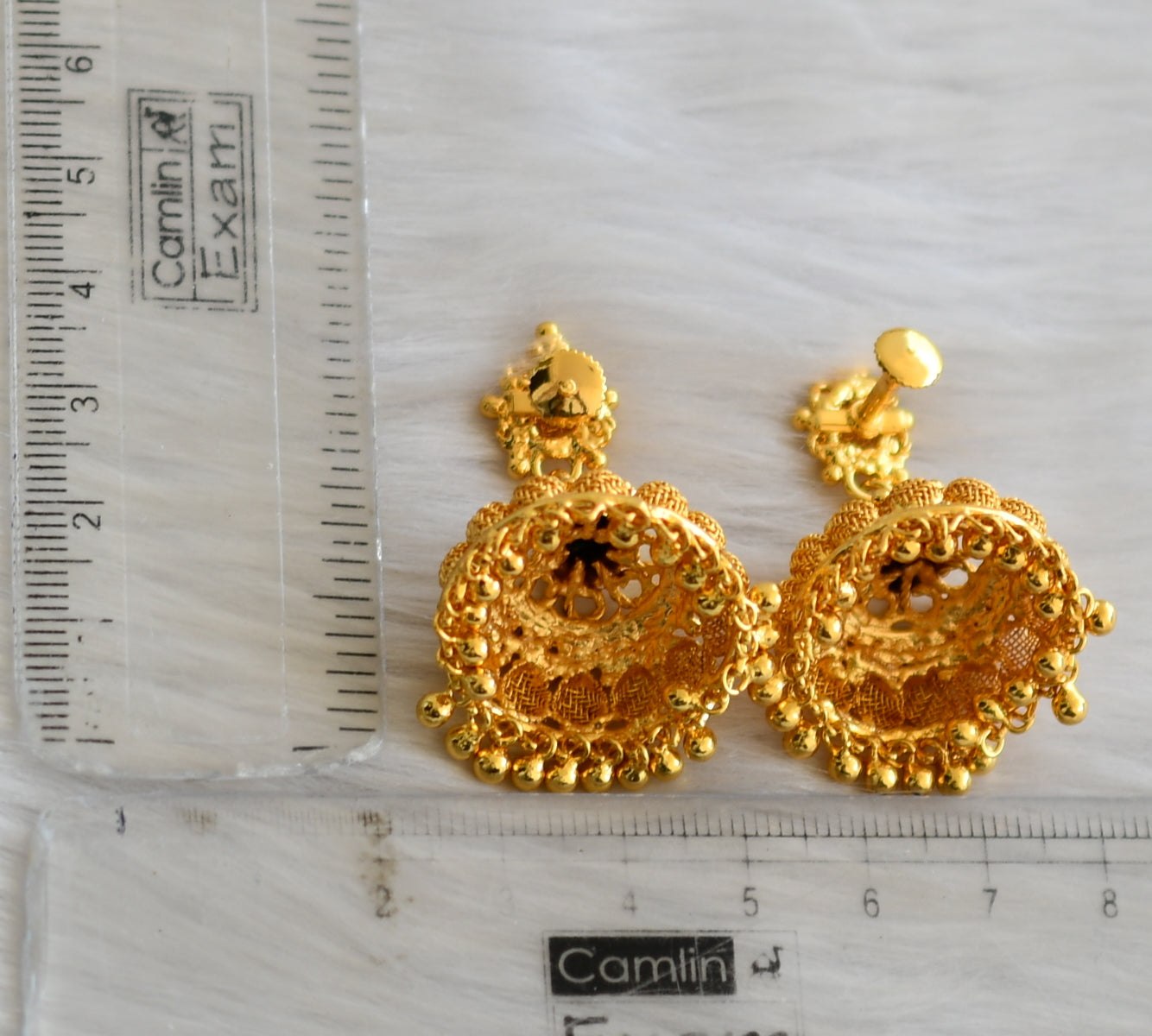 Mahavir Forming Gold Plated Dangler Earrings  MP 257 Bali