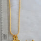 Gold tone Cz-blue mango necklace set dj-07036