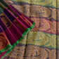Semi silk cotton green-Purple-blue-pink color mango design saree dj-38523
