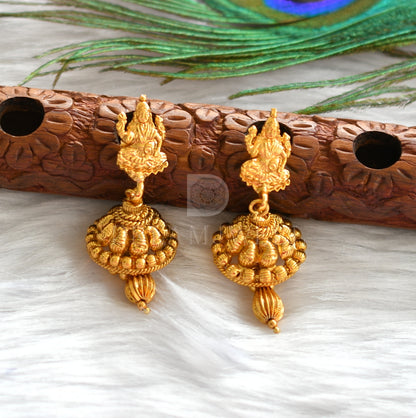 Antique gold tone Lakshmi Necklace Set -dj03497