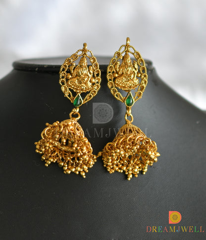 Antique multilayer Lakshmi necklace set dj-01450