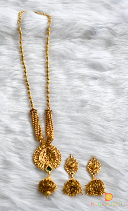 Antique multilayer Lakshmi necklace set dj-01450