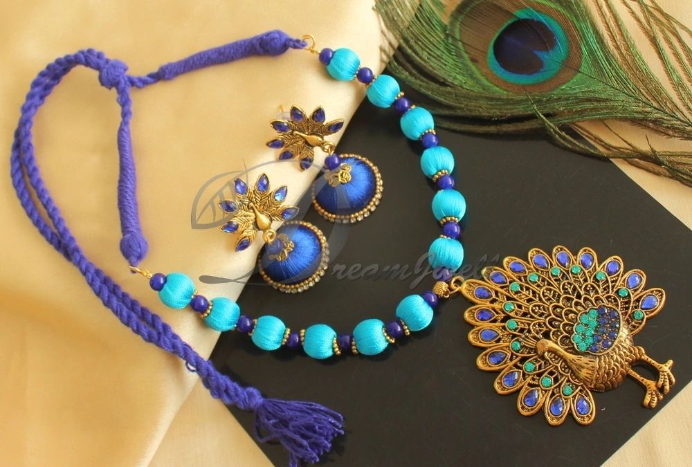 Latest Peacock Necklace  Sasitrends