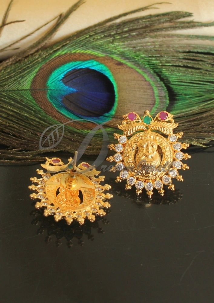 Fashion CZ Gold Ear Cuff Dual Plating Peacock Long No Piercing Earrings  Jewelry | eBay