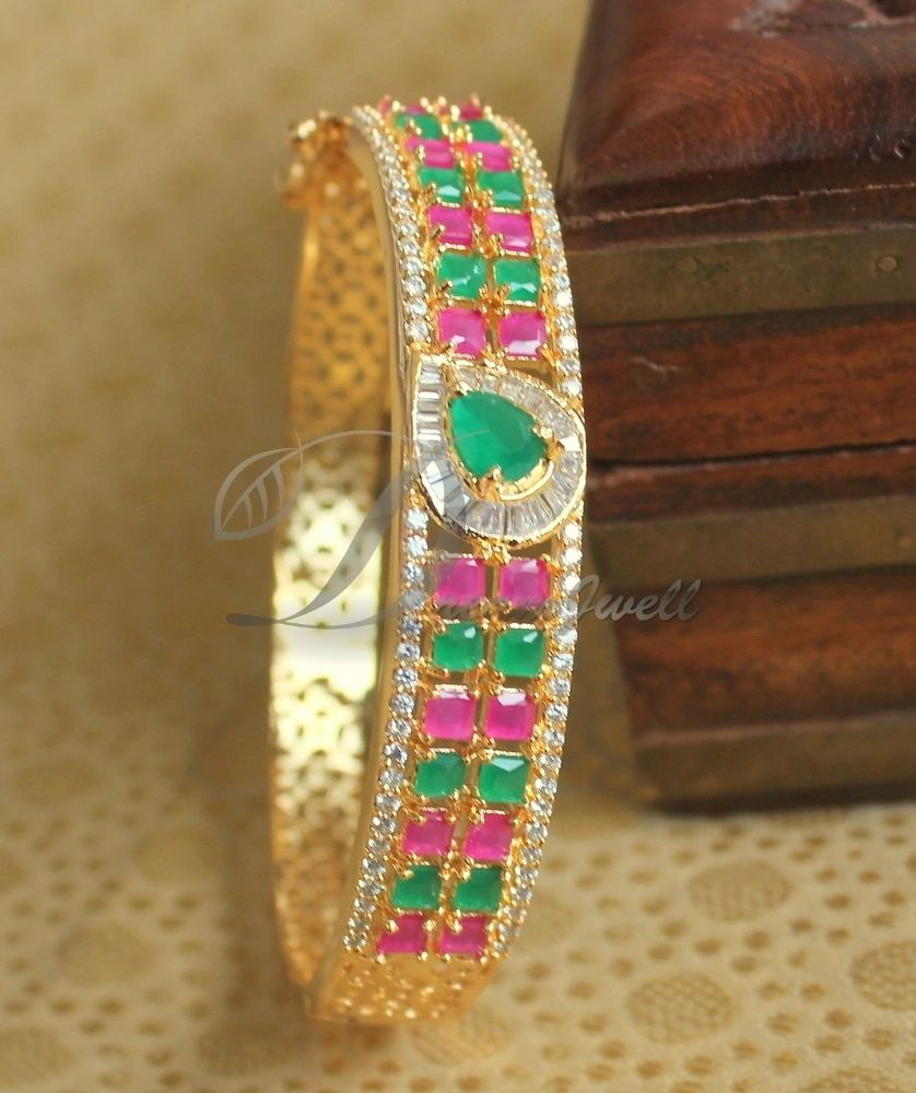 Bangles Gold Plated Ramar sita Lakshmanan Design Ruby Emerald Stones  Valaiyal Buy Now 28