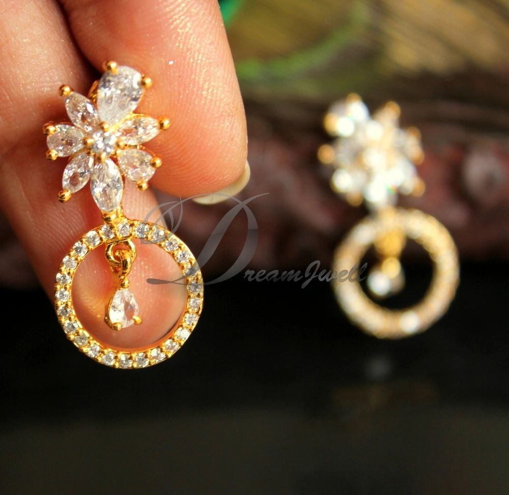 Buy Yellow Gold Earrings for Men by Dishis Online  Ajiocom