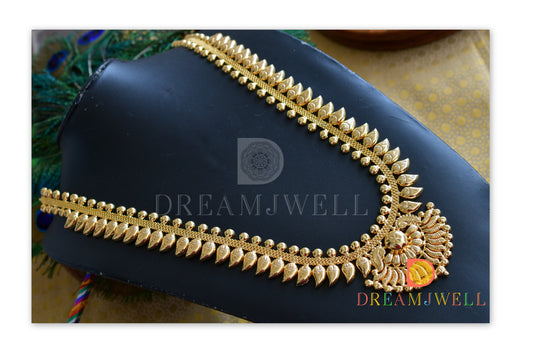 Gold tone mango Kerala style haar dj-37202